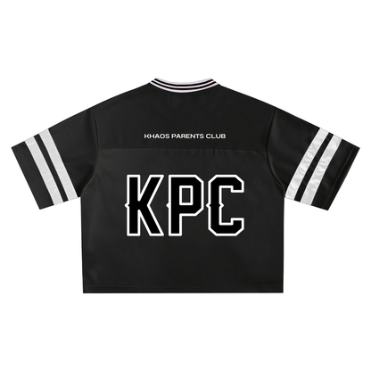 Taped Mesh Boxy T-shirt