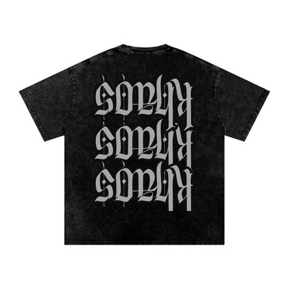 Acid Wash Oversize T-Shirt - 250 GSM