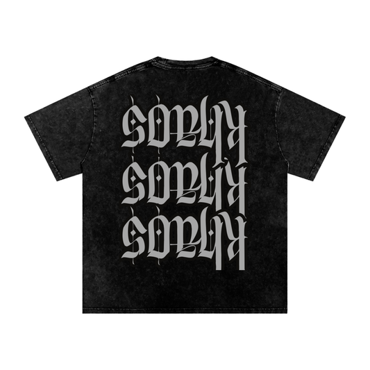 Acid Wash Oversize T-Shirt - 250 GSM
