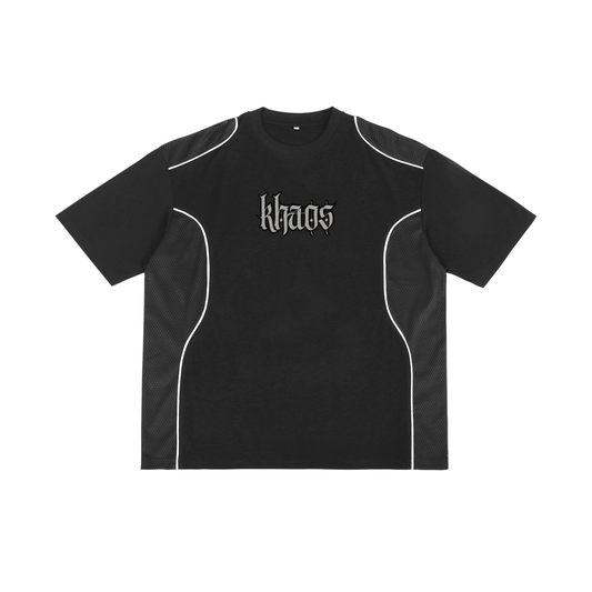 Contrast Piped Panel T-Shirt
