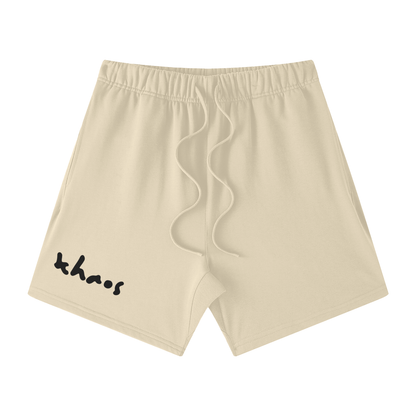 Streetwear Unisex Heavyweight Earth Tone Loose Fit FOG 100% Cotton Shorts